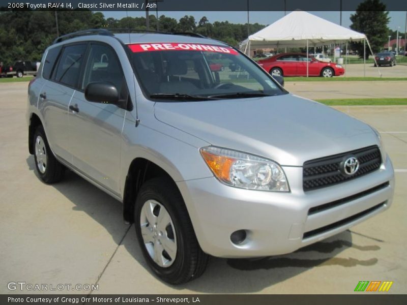 Classic Silver Metallic / Ash 2008 Toyota RAV4 I4