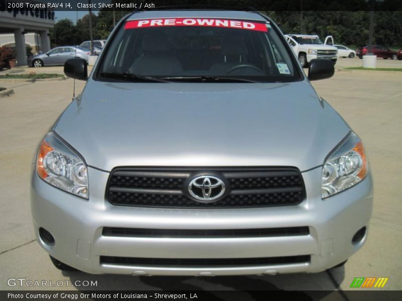 Classic Silver Metallic / Ash 2008 Toyota RAV4 I4