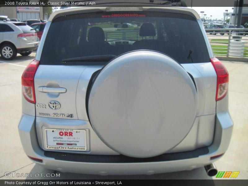 Classic Silver Metallic / Ash 2008 Toyota RAV4 I4