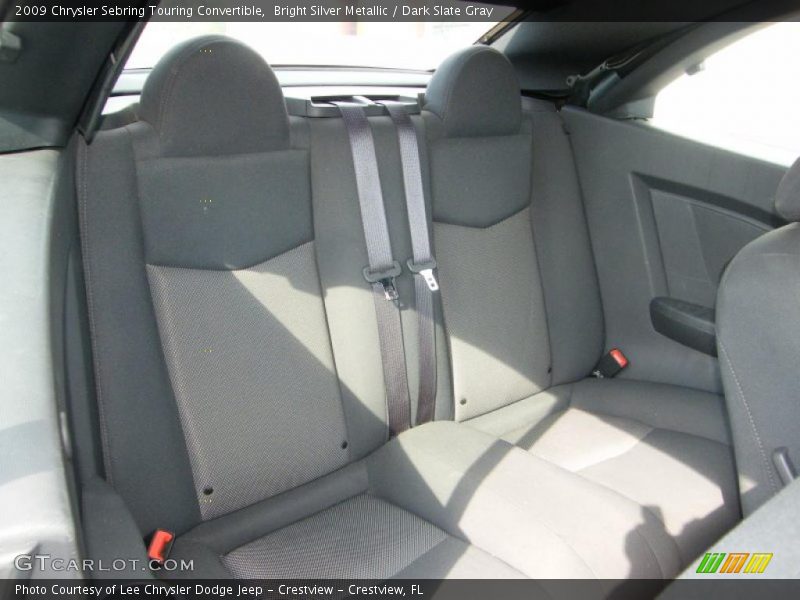 Bright Silver Metallic / Dark Slate Gray 2009 Chrysler Sebring Touring Convertible