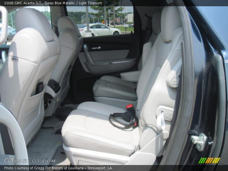 Deep Blue Metallic / Light Titanium 2008 GMC Acadia SLT