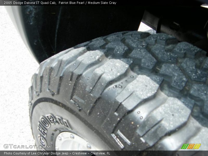 Patriot Blue Pearl / Medium Slate Gray 2005 Dodge Dakota ST Quad Cab