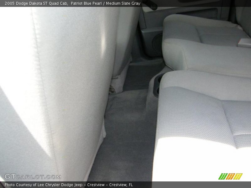 Patriot Blue Pearl / Medium Slate Gray 2005 Dodge Dakota ST Quad Cab