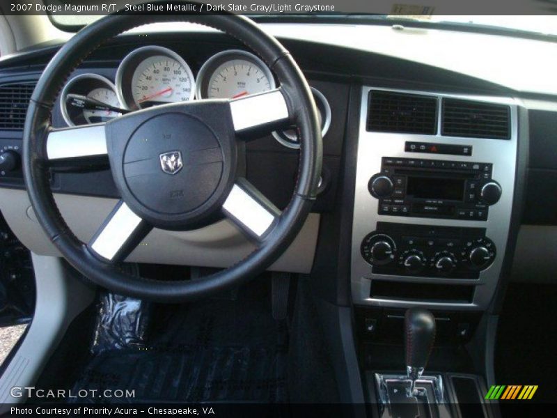 Steel Blue Metallic / Dark Slate Gray/Light Graystone 2007 Dodge Magnum R/T