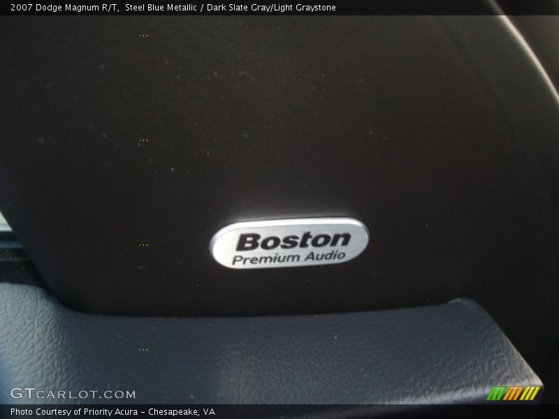 Steel Blue Metallic / Dark Slate Gray/Light Graystone 2007 Dodge Magnum R/T