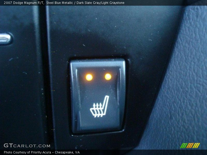 Steel Blue Metallic / Dark Slate Gray/Light Graystone 2007 Dodge Magnum R/T