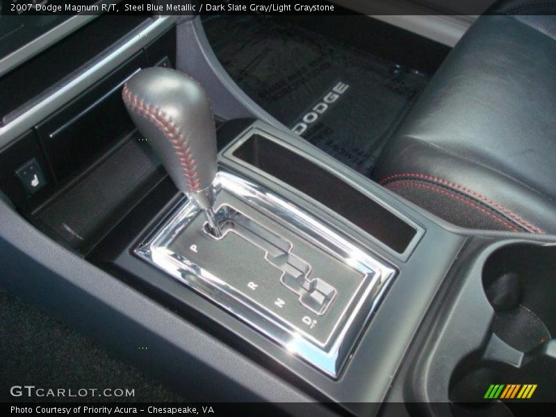 Steel Blue Metallic / Dark Slate Gray/Light Graystone 2007 Dodge Magnum R/T
