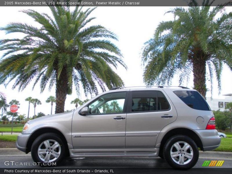 Pewter Metallic / Charcoal 2005 Mercedes-Benz ML 350 4Matic Special Edition