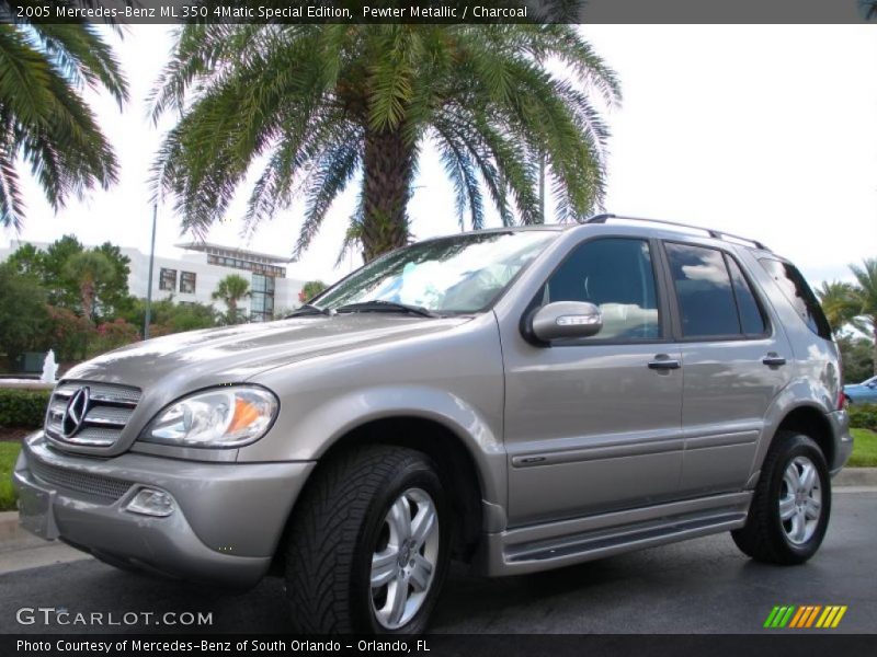 Pewter Metallic / Charcoal 2005 Mercedes-Benz ML 350 4Matic Special Edition