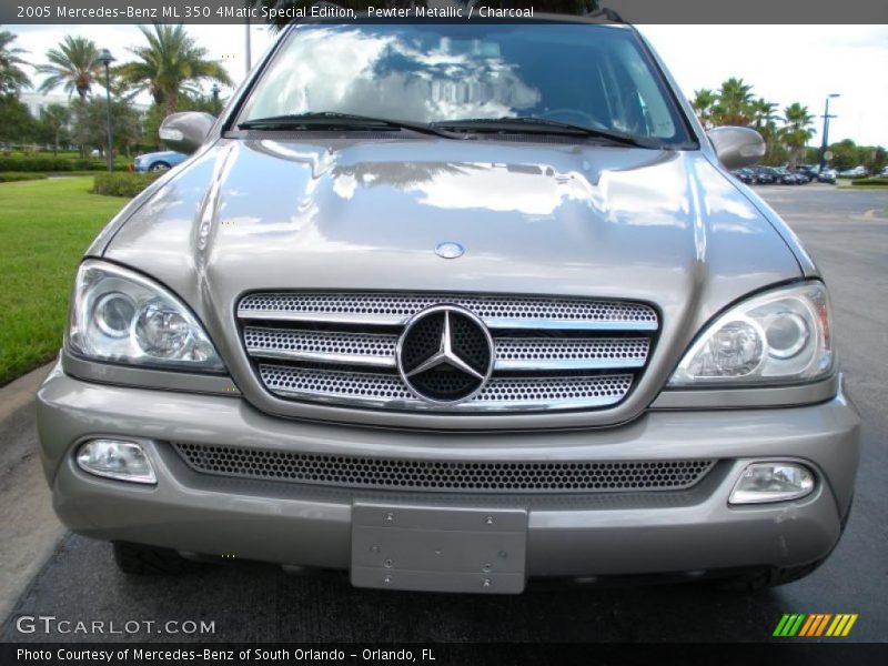 Pewter Metallic / Charcoal 2005 Mercedes-Benz ML 350 4Matic Special Edition