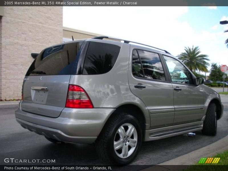 Pewter Metallic / Charcoal 2005 Mercedes-Benz ML 350 4Matic Special Edition