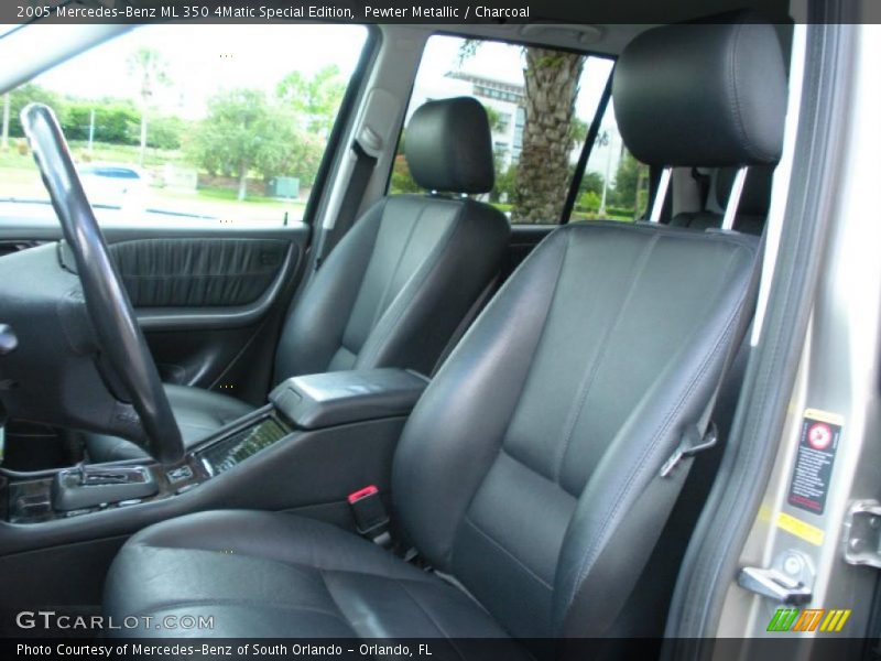 Pewter Metallic / Charcoal 2005 Mercedes-Benz ML 350 4Matic Special Edition