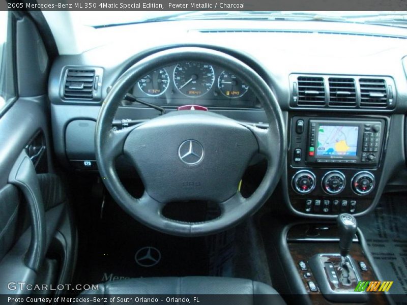 Pewter Metallic / Charcoal 2005 Mercedes-Benz ML 350 4Matic Special Edition