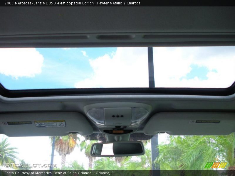 Pewter Metallic / Charcoal 2005 Mercedes-Benz ML 350 4Matic Special Edition