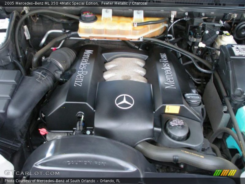 Pewter Metallic / Charcoal 2005 Mercedes-Benz ML 350 4Matic Special Edition