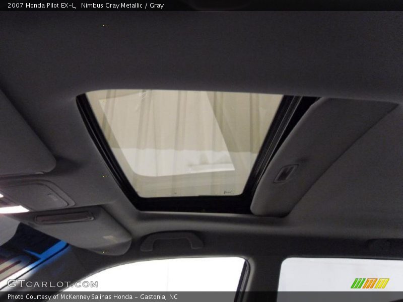 Nimbus Gray Metallic / Gray 2007 Honda Pilot EX-L