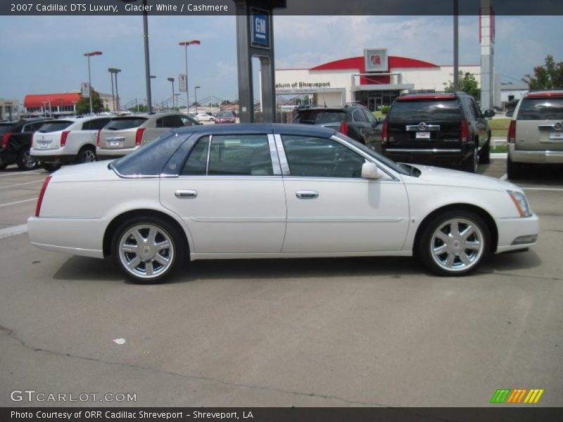 Glacier White / Cashmere 2007 Cadillac DTS Luxury