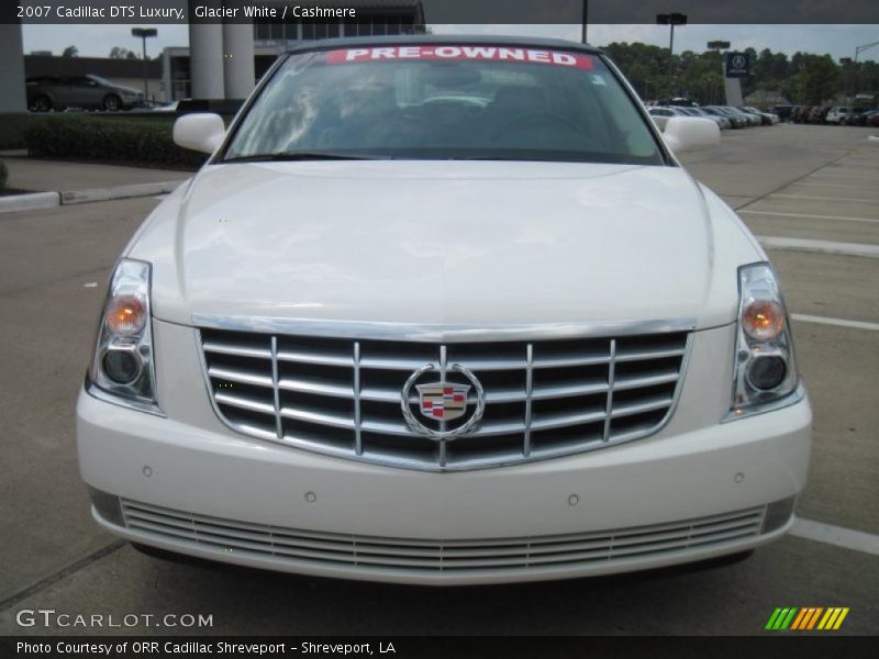 Glacier White / Cashmere 2007 Cadillac DTS Luxury