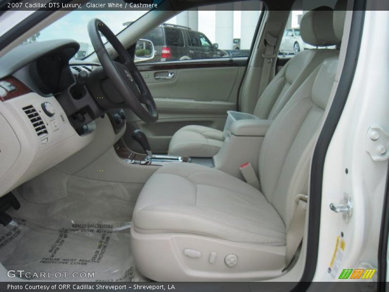 Glacier White / Cashmere 2007 Cadillac DTS Luxury