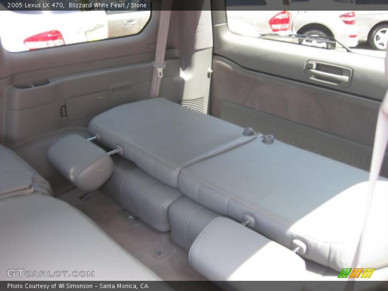 Blizzard White Pearl / Stone 2005 Lexus LX 470
