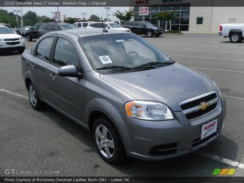 Medium Gray / Charcoal 2010 Chevrolet Aveo LT Sedan