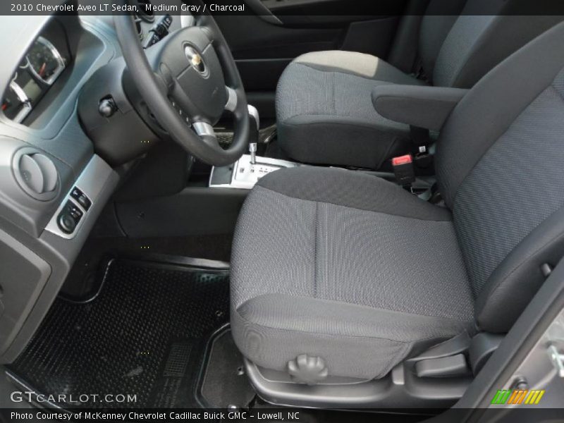 Medium Gray / Charcoal 2010 Chevrolet Aveo LT Sedan