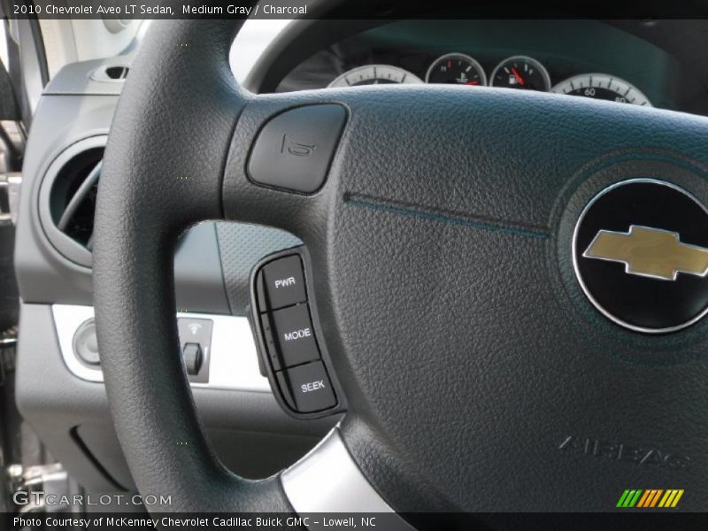 Medium Gray / Charcoal 2010 Chevrolet Aveo LT Sedan