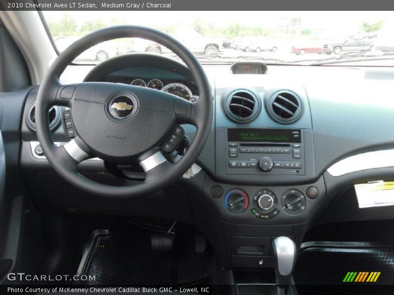 Medium Gray / Charcoal 2010 Chevrolet Aveo LT Sedan