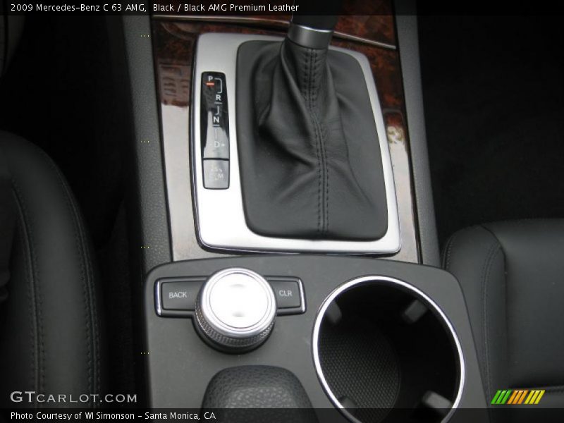 Black / Black AMG Premium Leather 2009 Mercedes-Benz C 63 AMG
