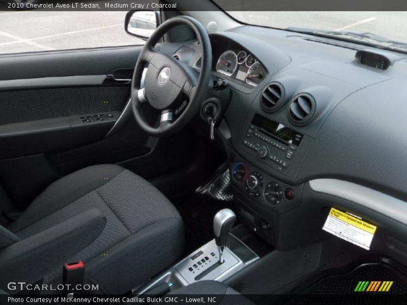 Medium Gray / Charcoal 2010 Chevrolet Aveo LT Sedan