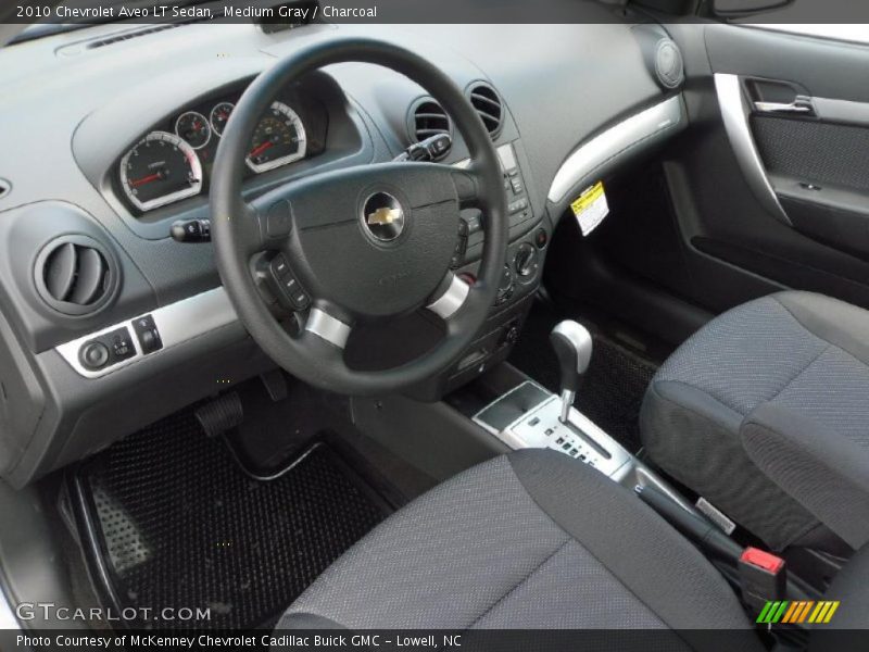 Medium Gray / Charcoal 2010 Chevrolet Aveo LT Sedan