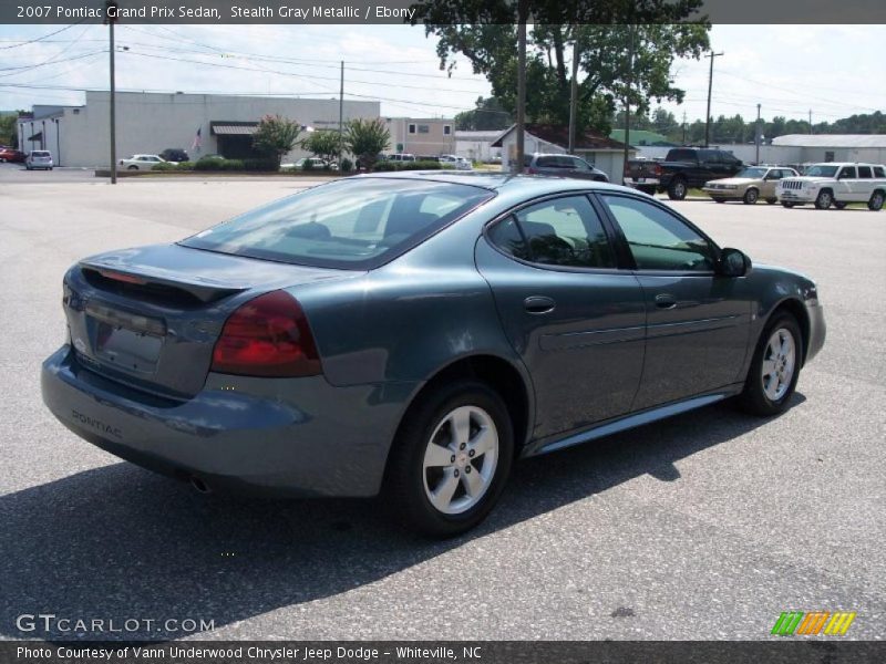 Stealth Gray Metallic / Ebony 2007 Pontiac Grand Prix Sedan