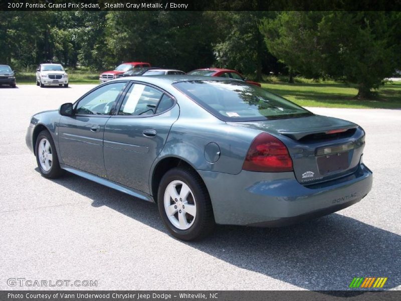 Stealth Gray Metallic / Ebony 2007 Pontiac Grand Prix Sedan