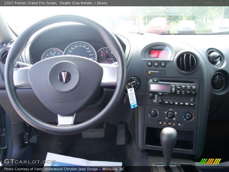 Stealth Gray Metallic / Ebony 2007 Pontiac Grand Prix Sedan