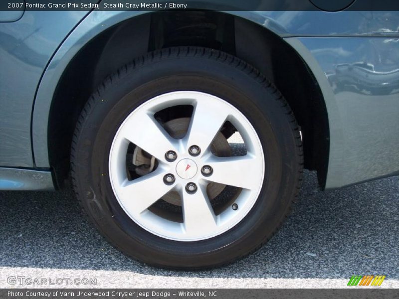 Stealth Gray Metallic / Ebony 2007 Pontiac Grand Prix Sedan