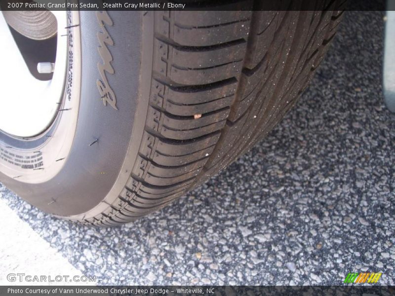 Stealth Gray Metallic / Ebony 2007 Pontiac Grand Prix Sedan