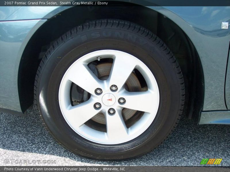 Stealth Gray Metallic / Ebony 2007 Pontiac Grand Prix Sedan