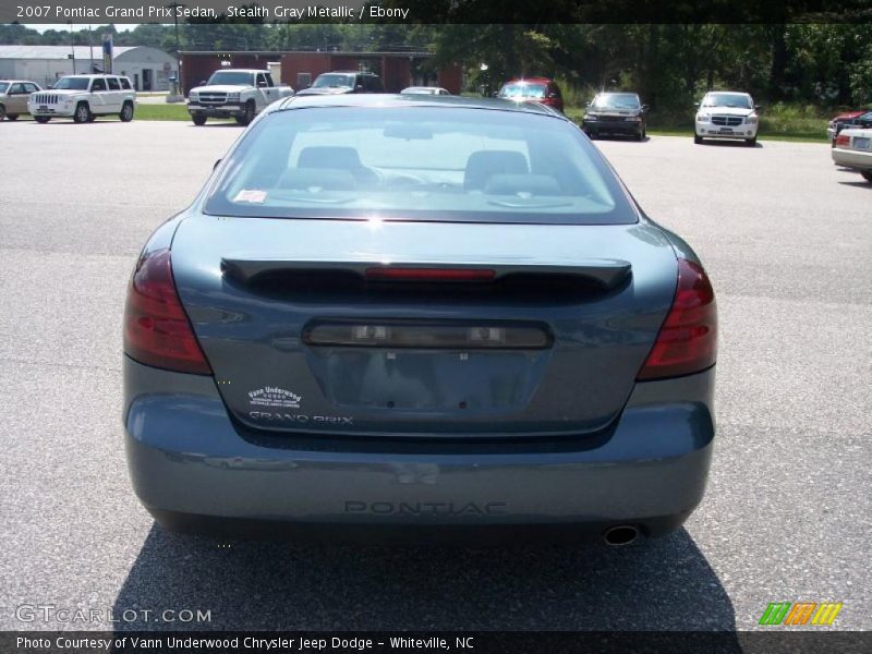 Stealth Gray Metallic / Ebony 2007 Pontiac Grand Prix Sedan