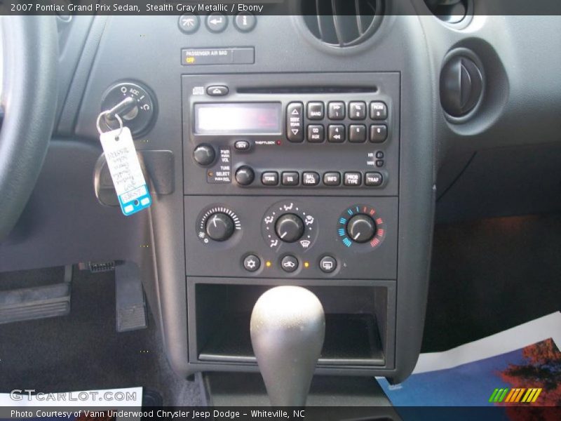 Stealth Gray Metallic / Ebony 2007 Pontiac Grand Prix Sedan