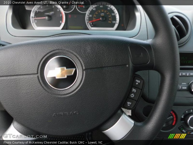 Black Granite / Charcoal 2010 Chevrolet Aveo Aveo5 LT