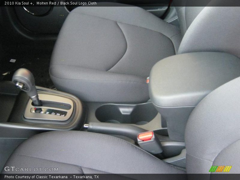 Molten Red / Black Soul Logo Cloth 2010 Kia Soul +