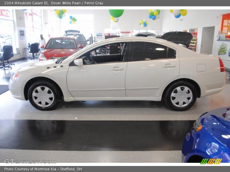 Dover White Pearl / Petrol Gray 2004 Mitsubishi Galant ES