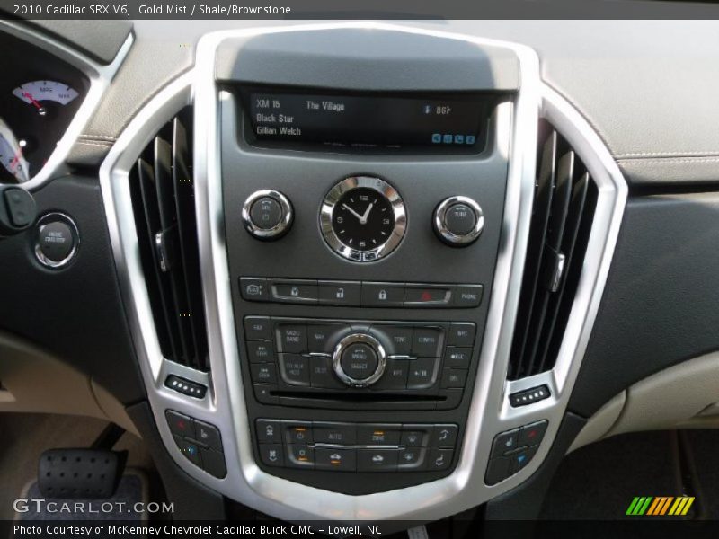 Gold Mist / Shale/Brownstone 2010 Cadillac SRX V6