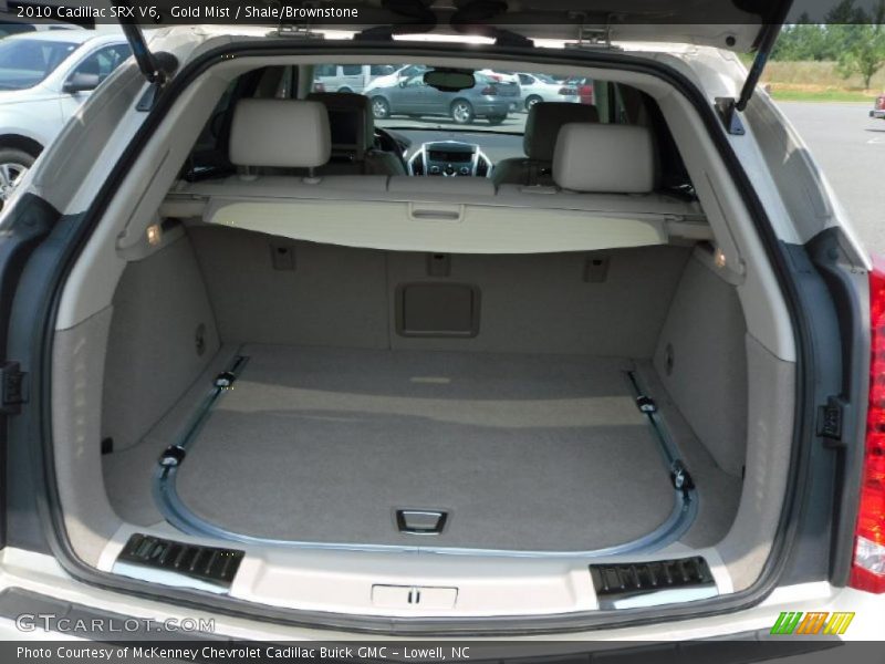 Gold Mist / Shale/Brownstone 2010 Cadillac SRX V6