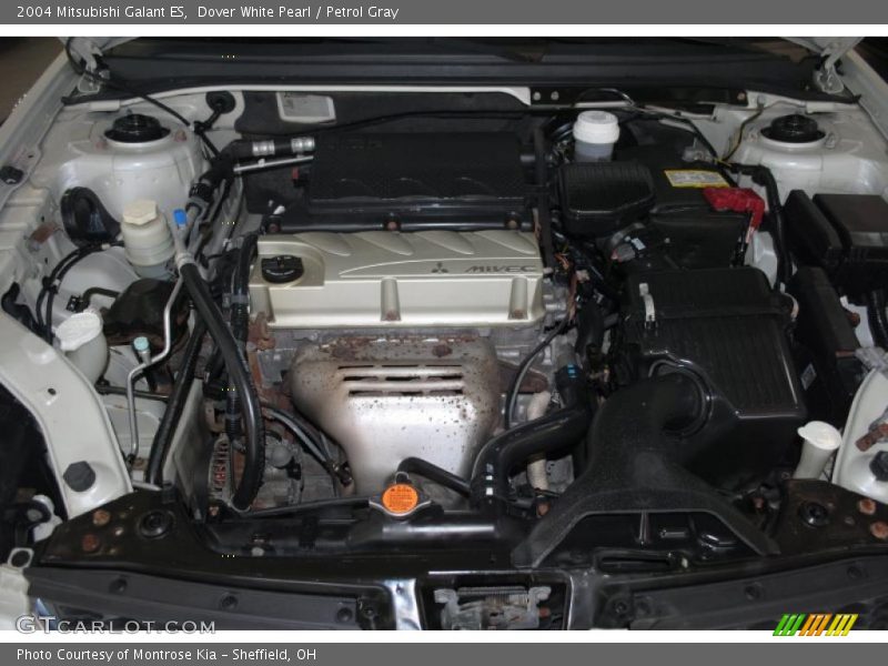 Dover White Pearl / Petrol Gray 2004 Mitsubishi Galant ES