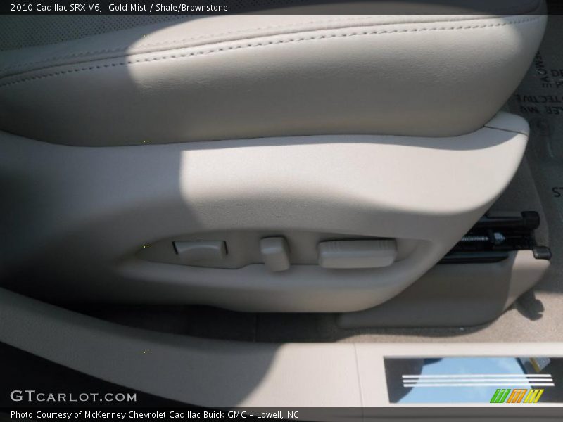 Gold Mist / Shale/Brownstone 2010 Cadillac SRX V6