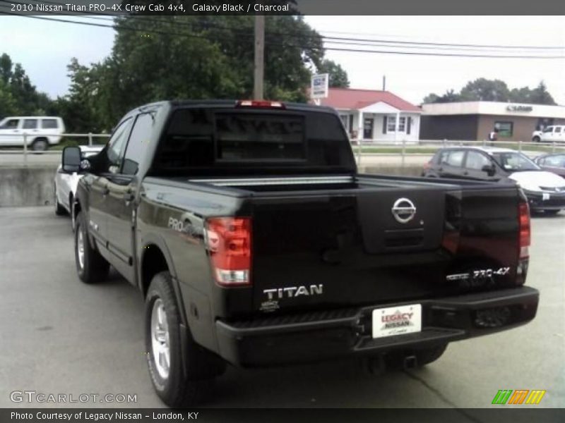 Galaxy Black / Charcoal 2010 Nissan Titan PRO-4X Crew Cab 4x4