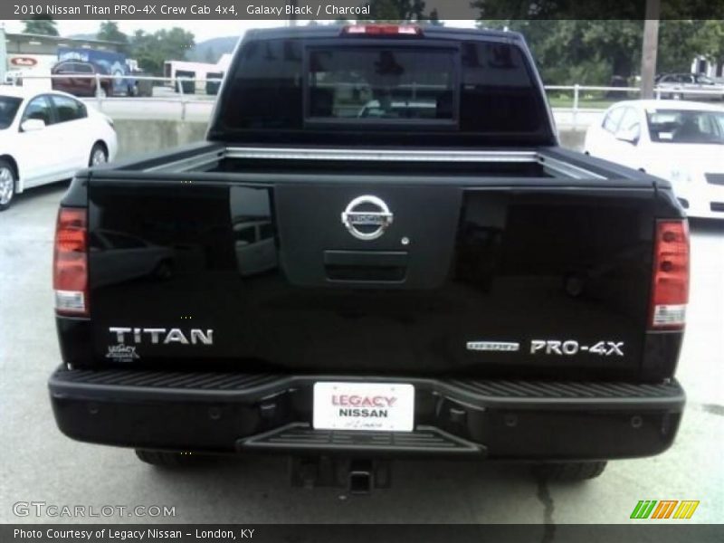 Galaxy Black / Charcoal 2010 Nissan Titan PRO-4X Crew Cab 4x4