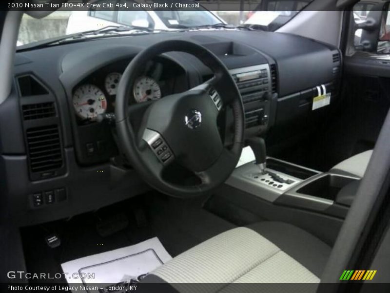 Galaxy Black / Charcoal 2010 Nissan Titan PRO-4X Crew Cab 4x4