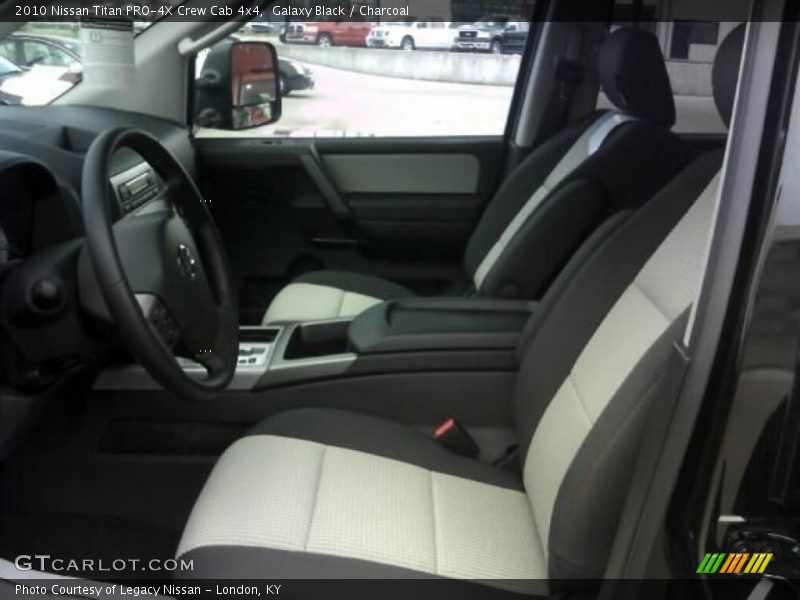 Galaxy Black / Charcoal 2010 Nissan Titan PRO-4X Crew Cab 4x4